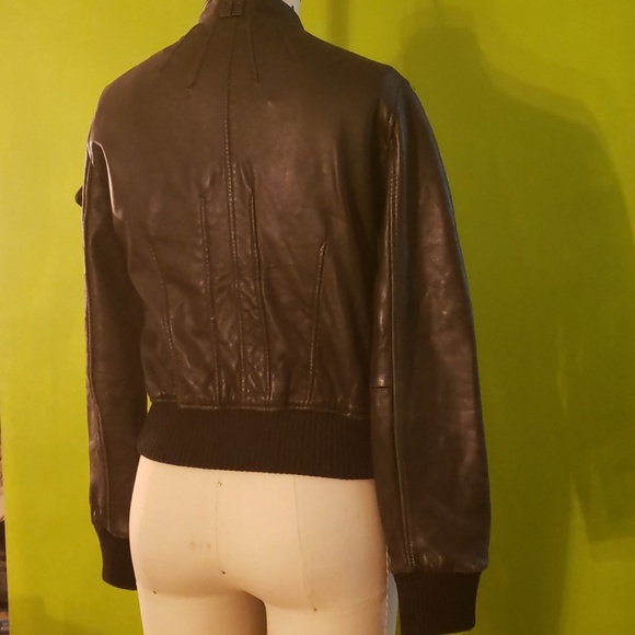 Knoles & Carter Soft Black Worn Moto Jacket - Picture 3 of 8